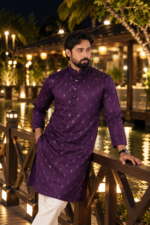 Royal Purple Panjabi