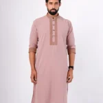 Blush Pink Classic Panjabi