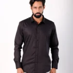Midnight Black Formal Shirt