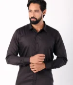 Midnight Black Formal Shirt - Image 2