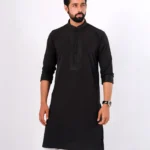 Midnight Black Panjabi