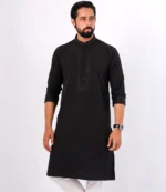 Midnight Black Panjabi
