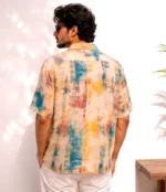 Sunset Print Cuban Shirt - Image 2