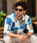 Indigo Brush Casual Shirt