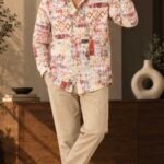 Abstract Bloom Casual Shirt