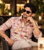Abstract Bloom Casual Shirt - Image 3